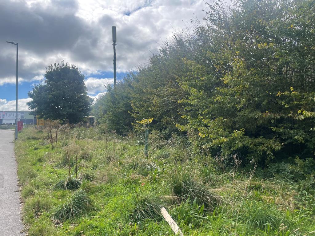 Lot: 104 - FREEHOLD LAND - Area of land bordering public footpath
